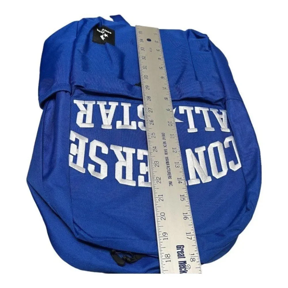 Converse‎ All Star Kids Backpack School Logo Bag Books Print White Travel Laptop